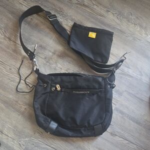 Mandarina Duck Black Messenger Bag